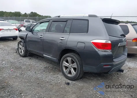 2012 Toyota Highlander Limited V6 from USA, damaged, VIN 5TDYK3EH9CS066254